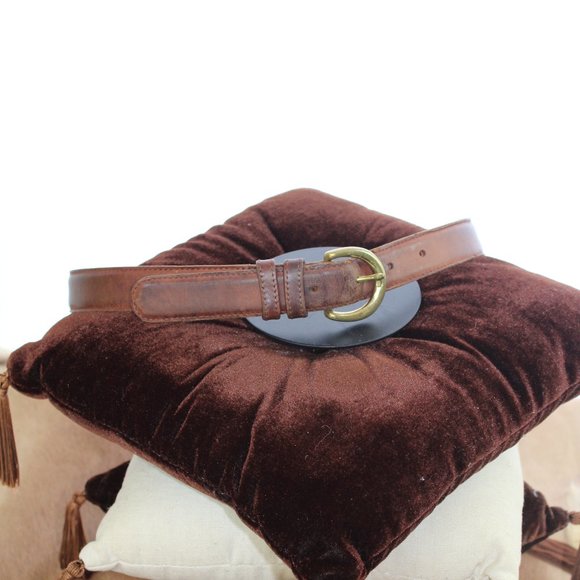 Coach Accessories - Coach Belt USA Nubuc Calfskin Leather, Medium